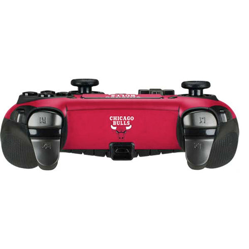 NBA Chicago Bulls Red Distressed PlayStation Scuf Vantage 2 Controller Skin